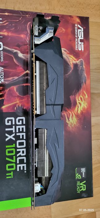 Видеокарта Asus GeForce GTX 1070 Ti 8 gb Cerberus
