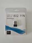 Nowa Karta Sieciowa WiFi USB 300Mbps  Laptop Komputer Stacjonarny