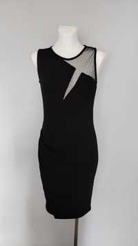 Piękna nowa czarna krótka sukienka