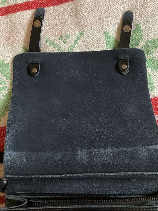 Шкіряна сумка-портфель