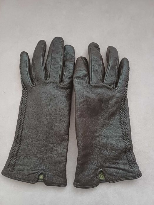 Rękawiczki skórzane  damskie
