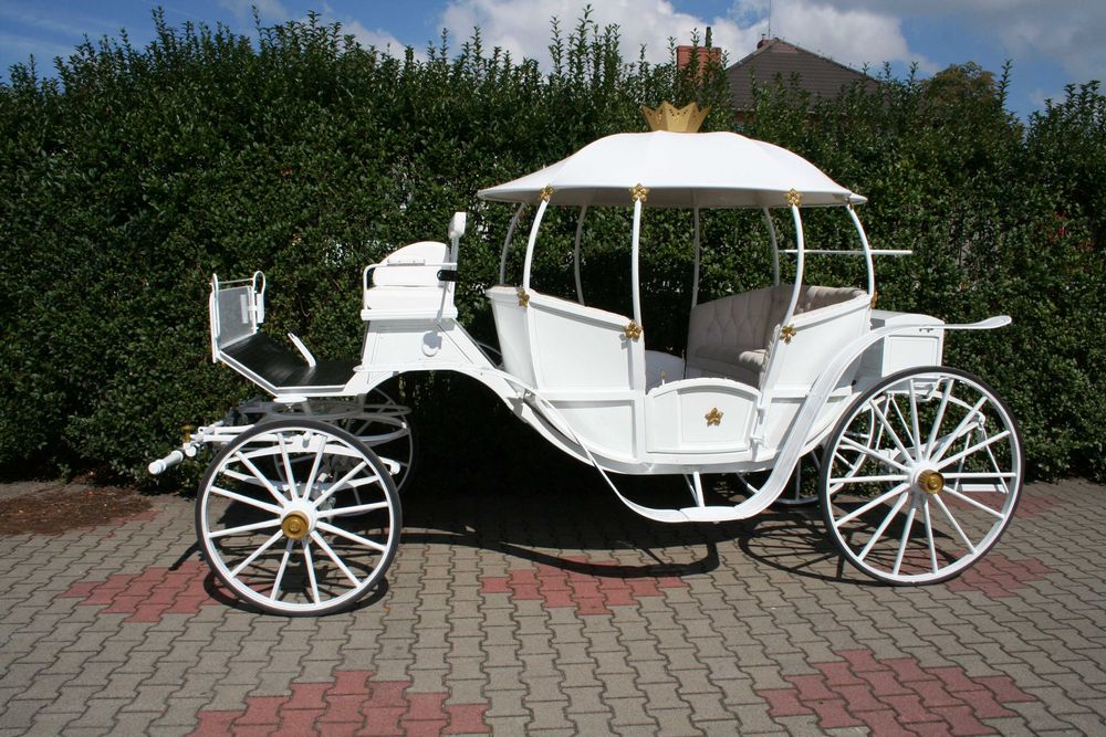 Powóz konny bryczka kutschen kopciuszek