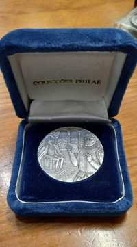 Medalhas de prata Philae - Camões e Lusíadas