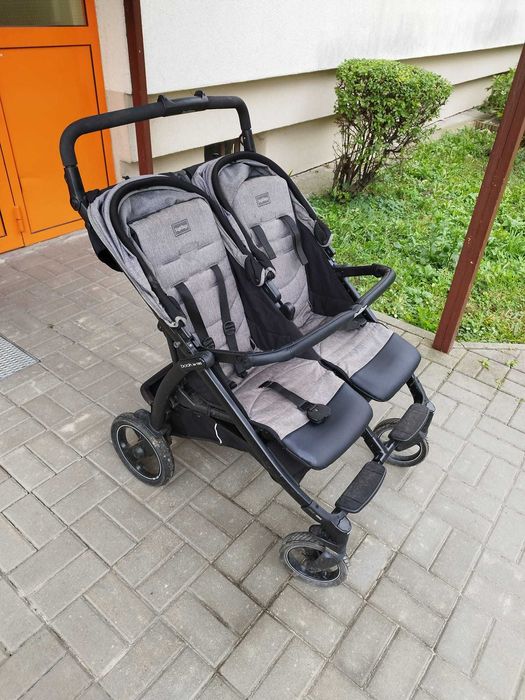 Wózek podwójny, bliźniaczy , stan bardzo dobry, PegPerego