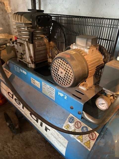 Compressor 100 lt Trifásico Del Air