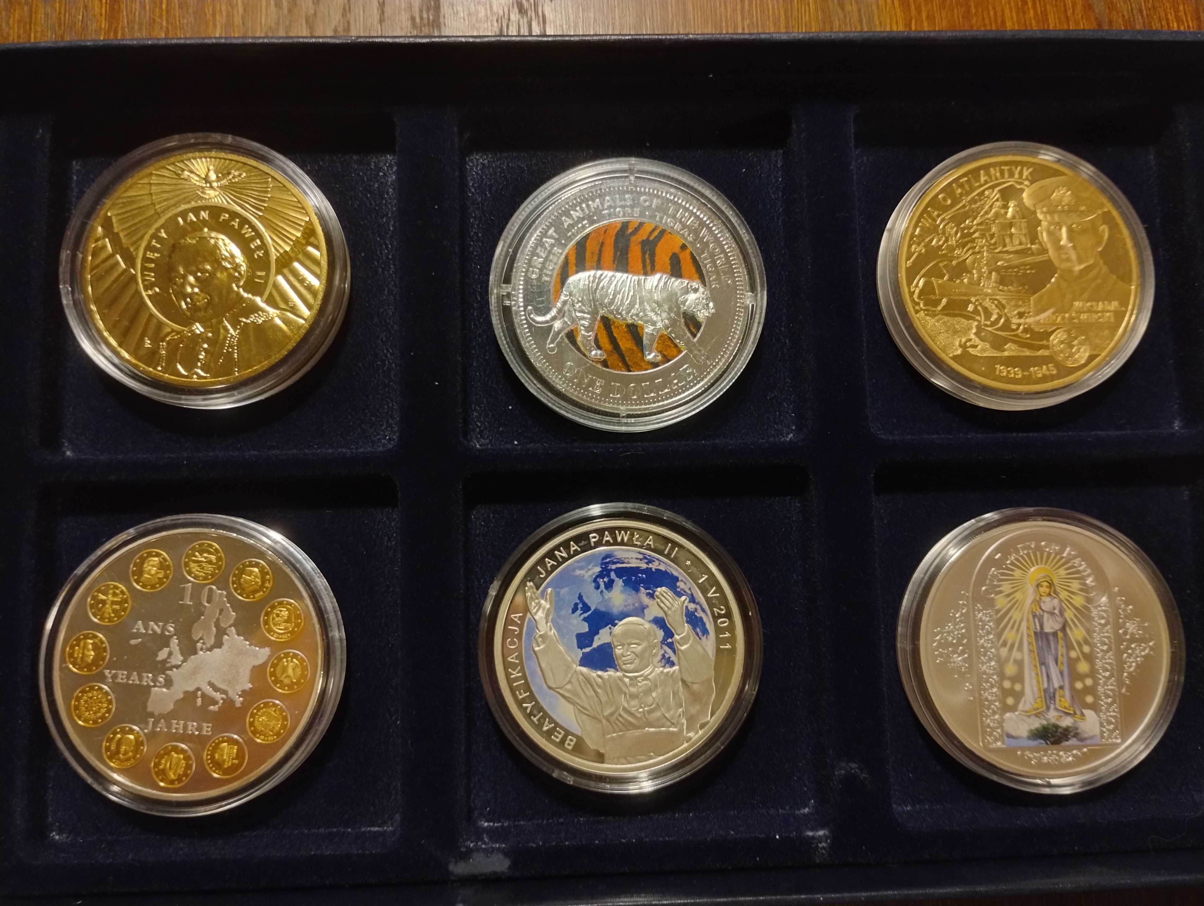 Kolekcja monet z certyfikatami