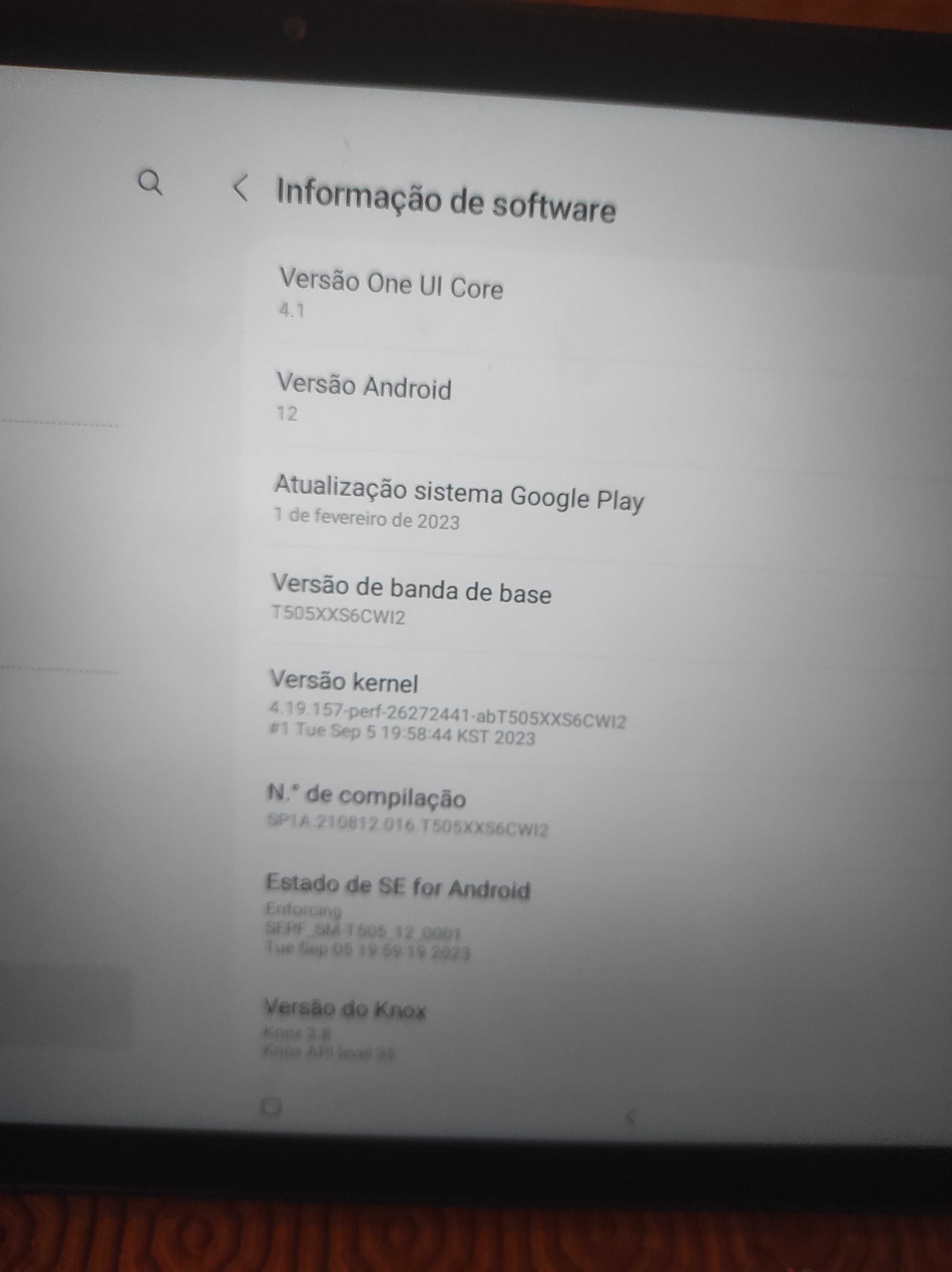 Tablet Samsung A7 3Gb RAM 32 Gb memória