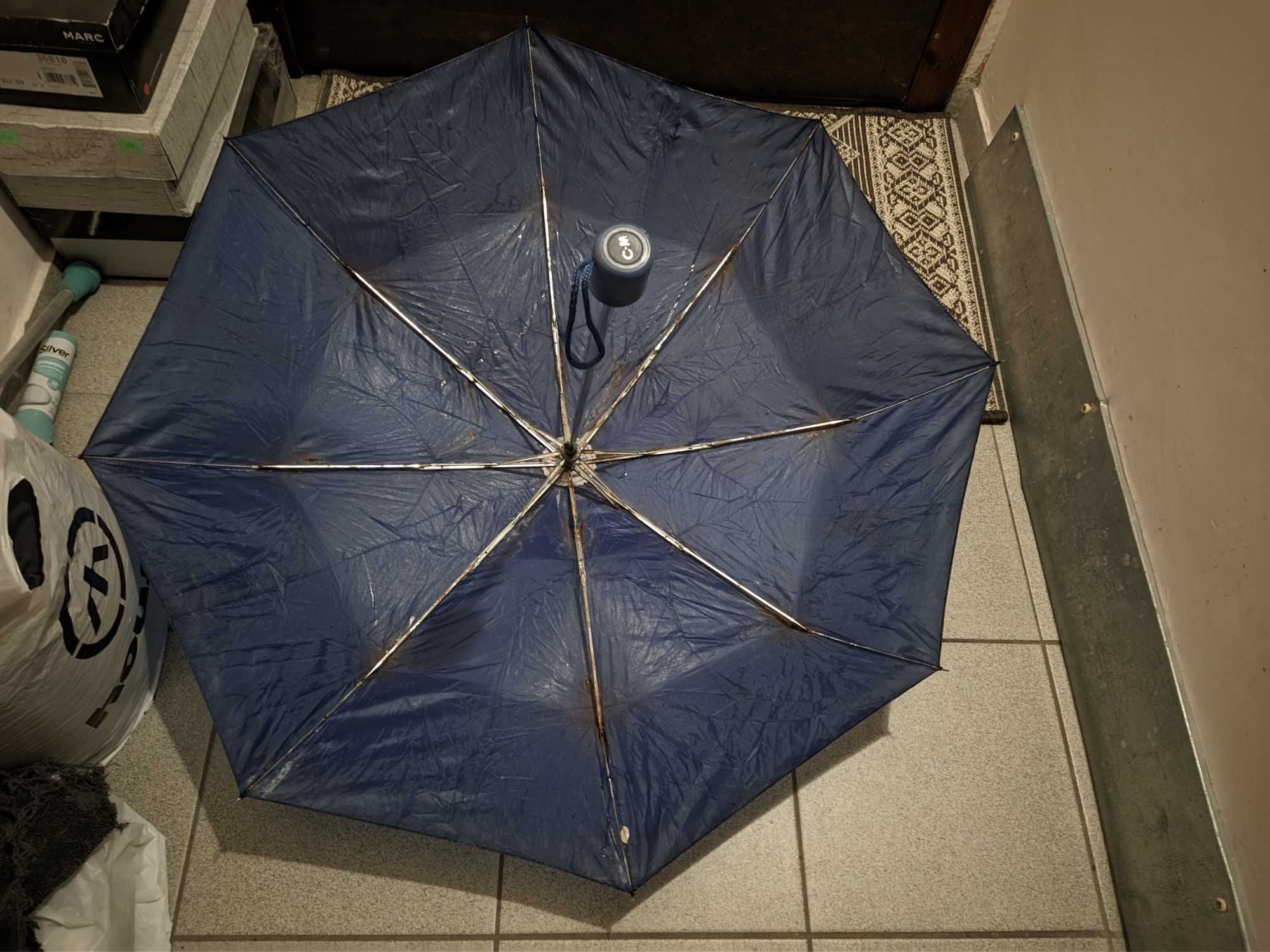 Зонтик зонт синий