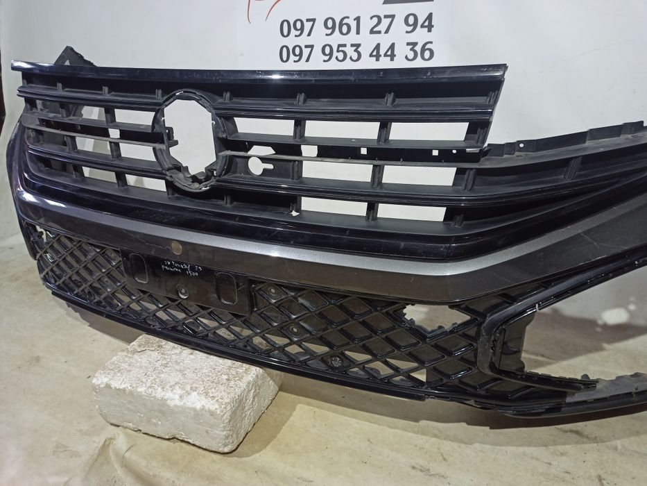 Бампер передній VW Touareg r line рестайл 2024 2025
