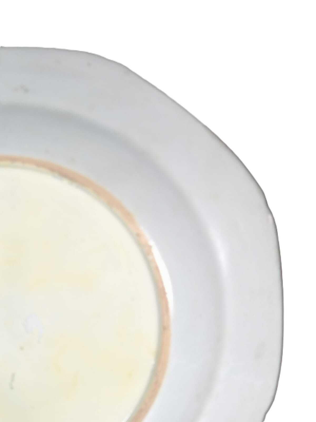 Prato de porcelana chinesa 
Período Qianlong