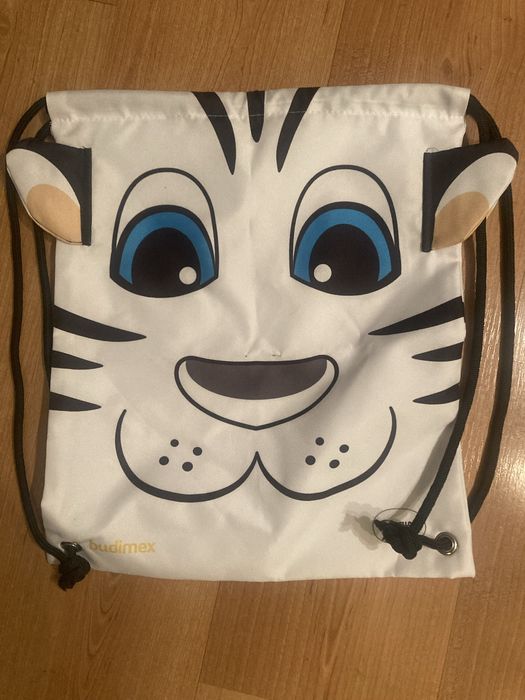 Plecak dziecięcy - torba - biały tygrys