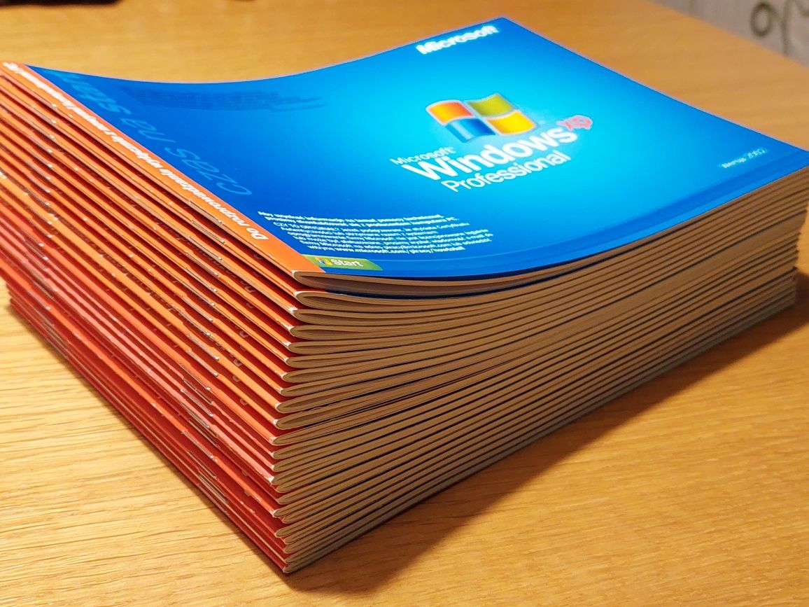 Zestaw książeczek systemu Windows XP Professional