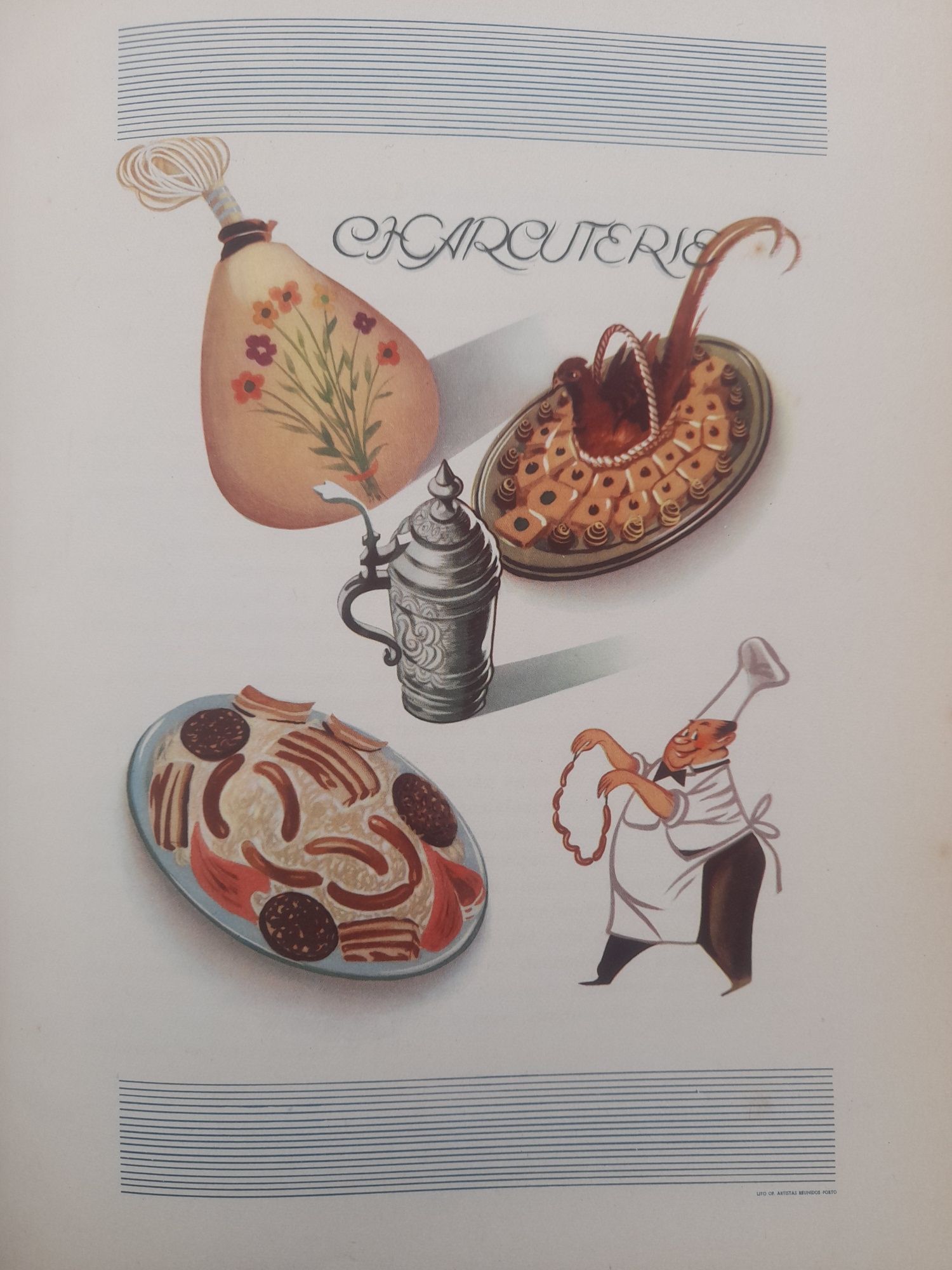 Arte de bem saborear - Auronanda 1950s