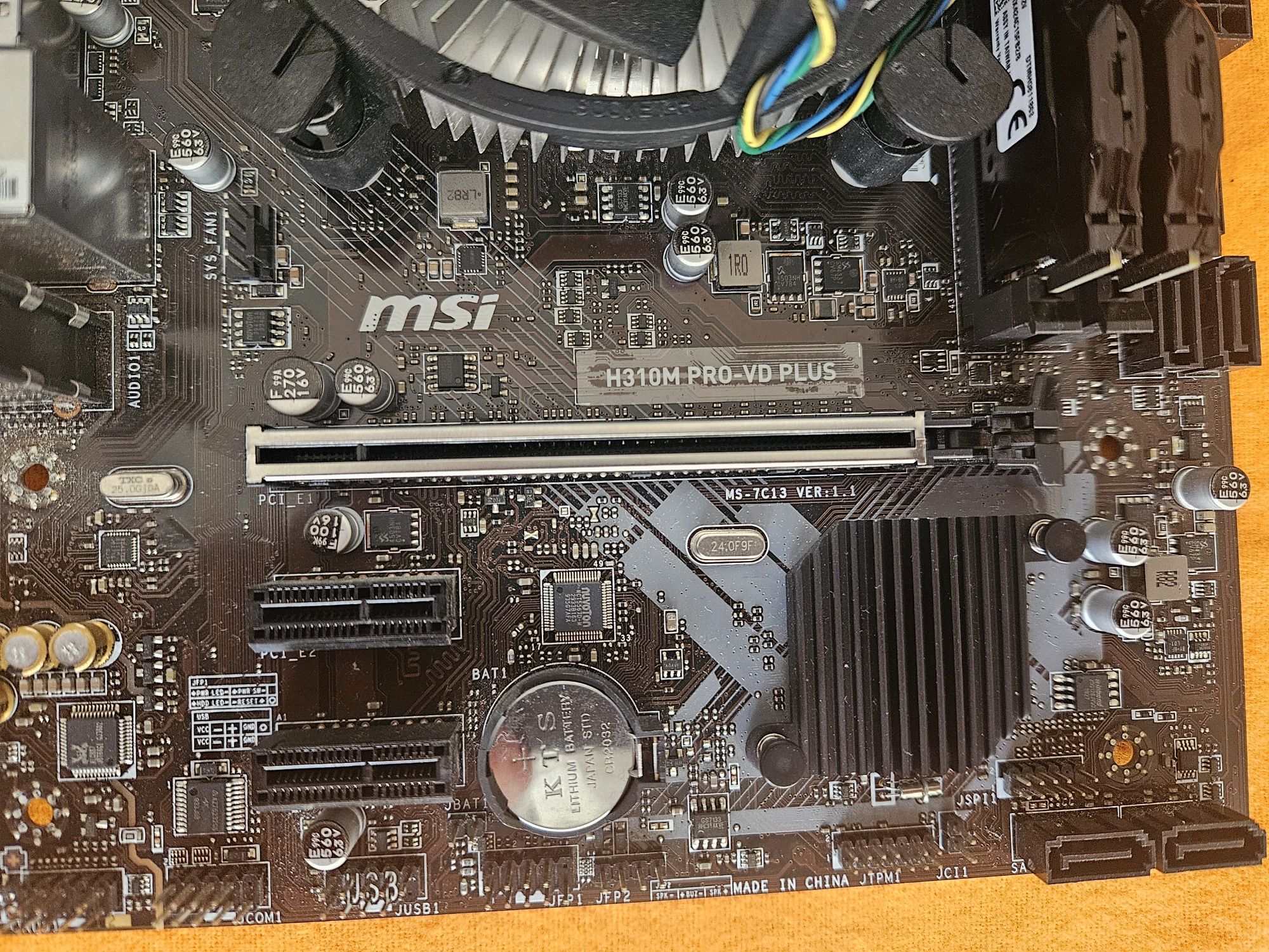 Bandle Intel i5-9600k/ MSI H310M PRO VD PLUS /16gb hyperx 2400 CL15