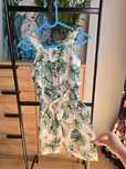 Kombinezon spodnie z szeroką nogawką we wzory zwierzęce h&m 92cm 1.5-2