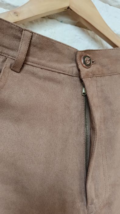 Брючний костюм під замш М-Л