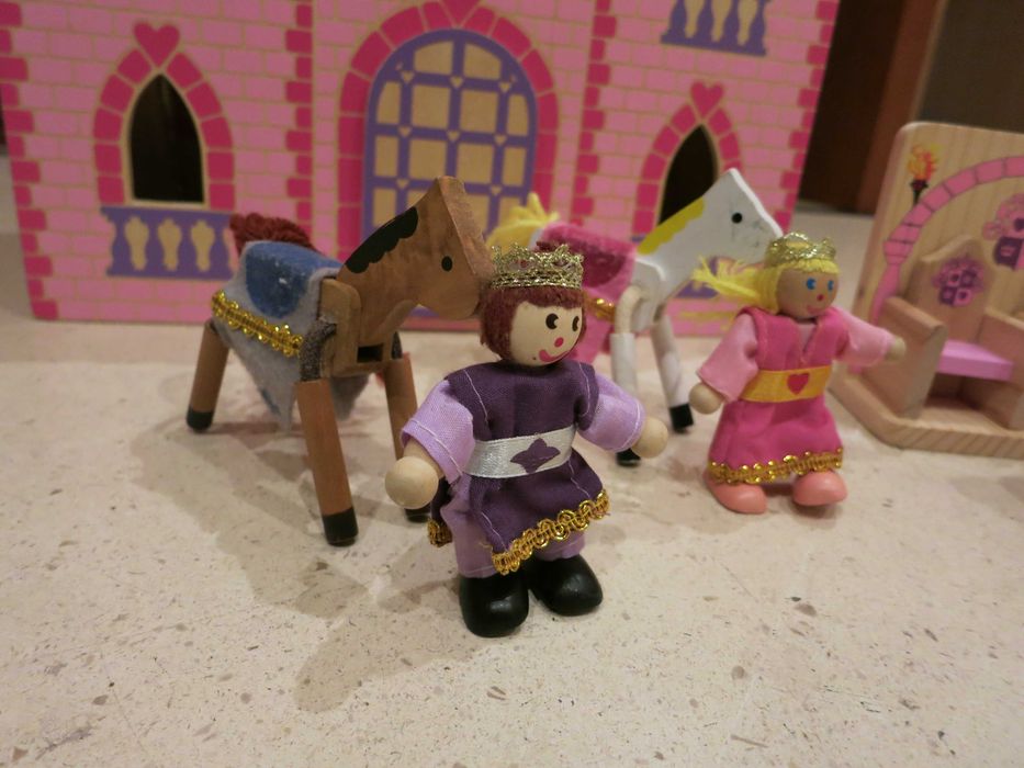 Castelo em madeira Melissa&Doug + Peças extra