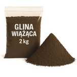 Glina wiążąca 2kg - wędkarstwo tyczka bat kosz wędkarski