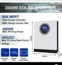 3KW/3000W сонячний гібридний Інвертор 24V AC230V 
Модель: SM PLUS-3KW-