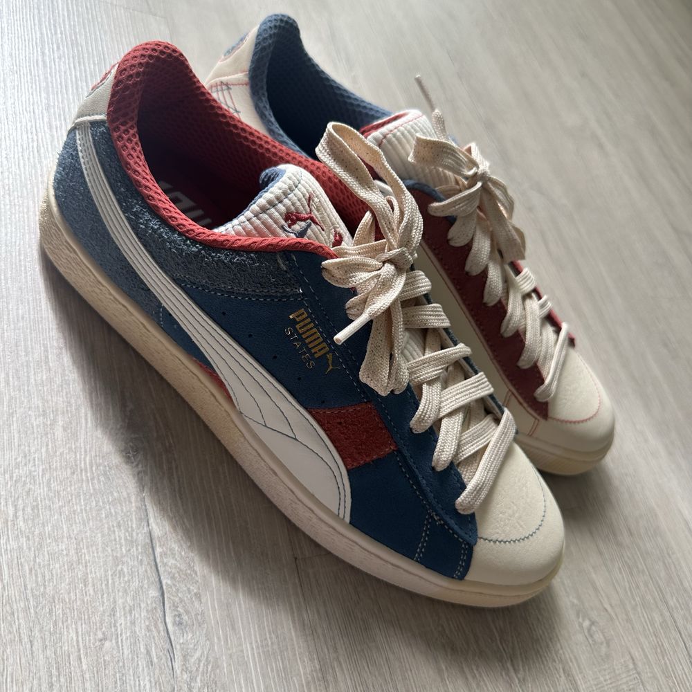 Puma Suede Quilted Nation Sneakers Red 394561-0