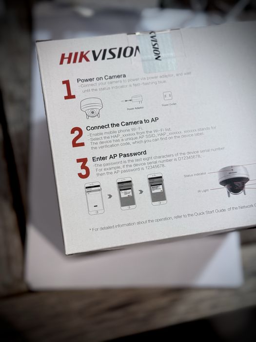 Câmara IP HIKVision