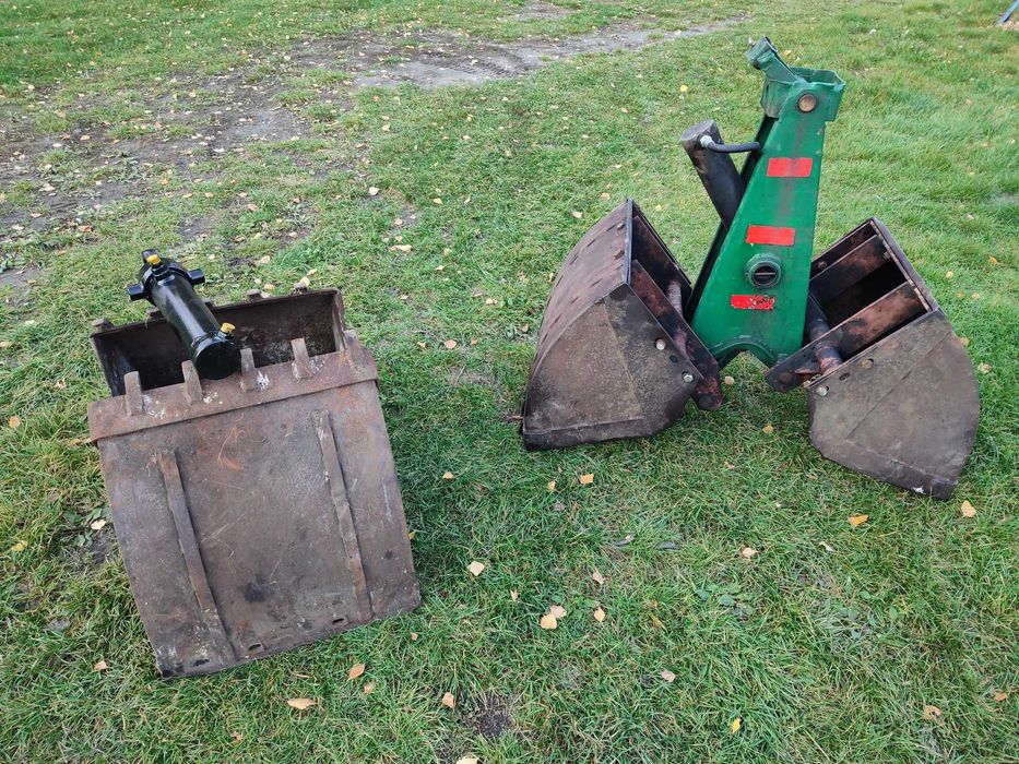 Łyżka chwytak do materiałów sypkich , cyklop , unhz , hds , czerpak