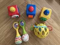 grzechotka klocki gryzak Fisher Price Skip Hop