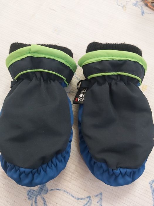 Зимние варежки краги рукавиці NEXT 1-2 года, 80-92 см