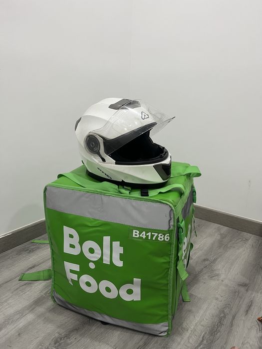 Kit estafeta capacete+bag