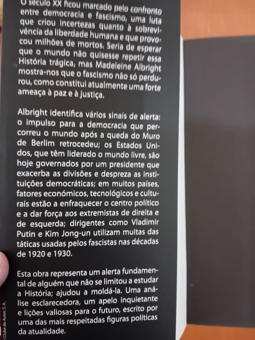 Fascismo Um Alerta