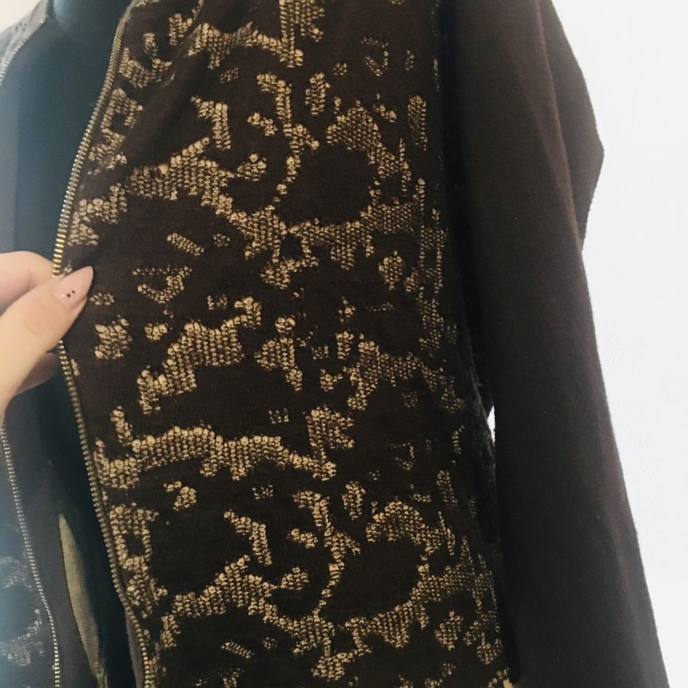 vintage sweterek angora wełna kaszmir L/XL