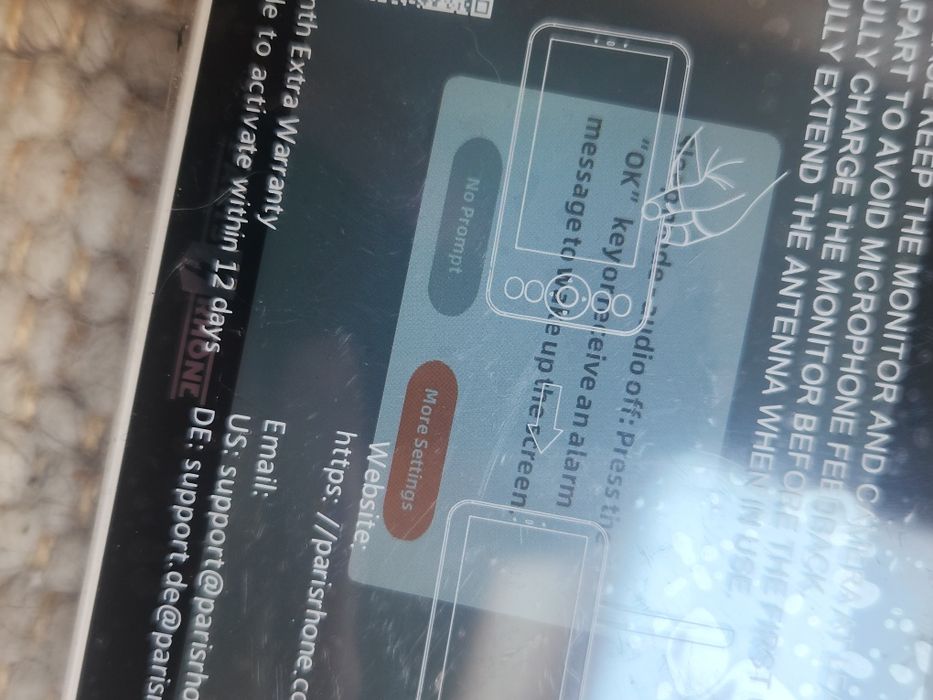 Paris Rhone niania elektroniczna +aplikacja
