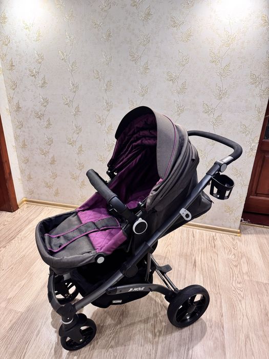 Коляска 2в 1 EI camino ME 1021-9 B-Move grey purple