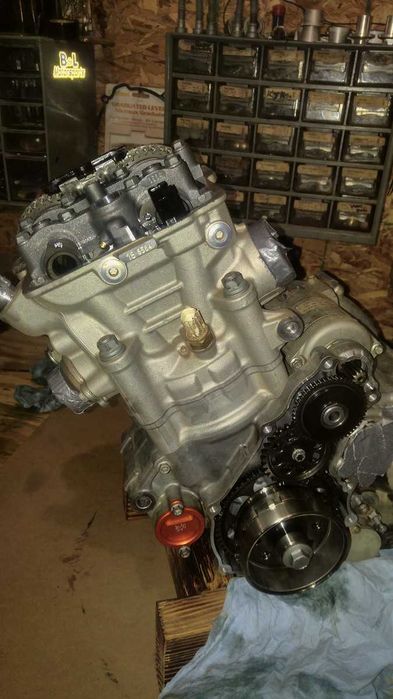 ktm sxf 250 glowica kartery wal magneto stator kola wtrysk lagi