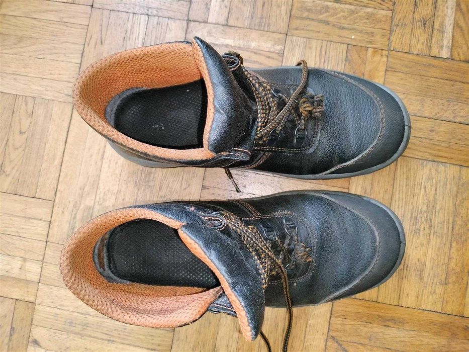 Buty robocze Willax Safety&More, r.41/27cm, skóra, wzmacniane czubki
