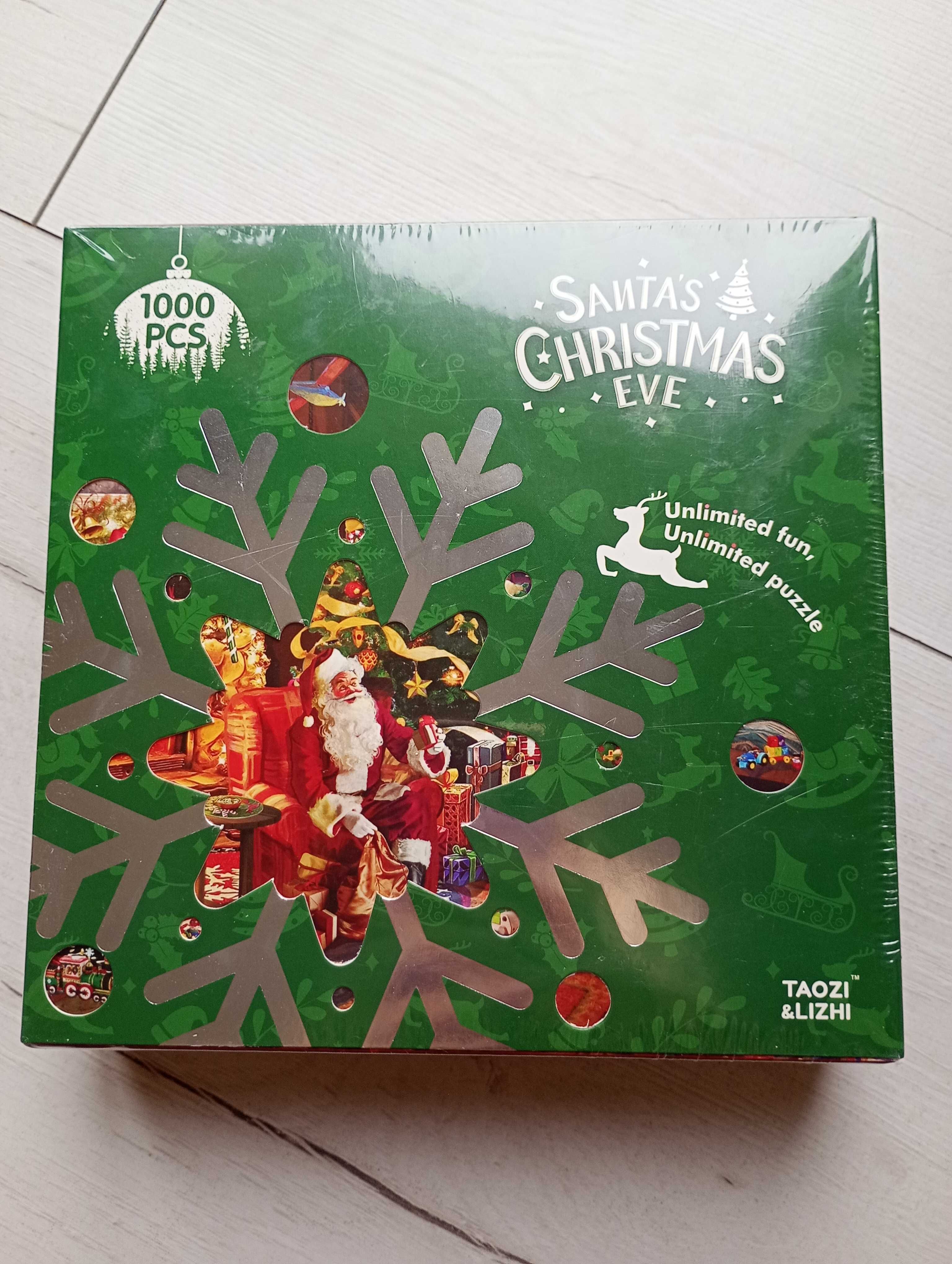 Nowe puzzle świąteczne 1000 elementów.