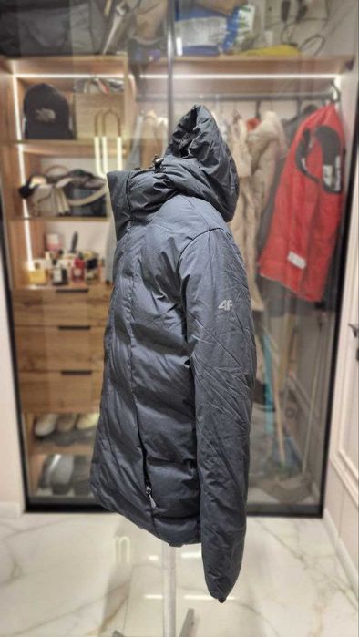 Мужская зимняя пуховка термо куртка парка спортивная 4F ОРИГИНАЛ