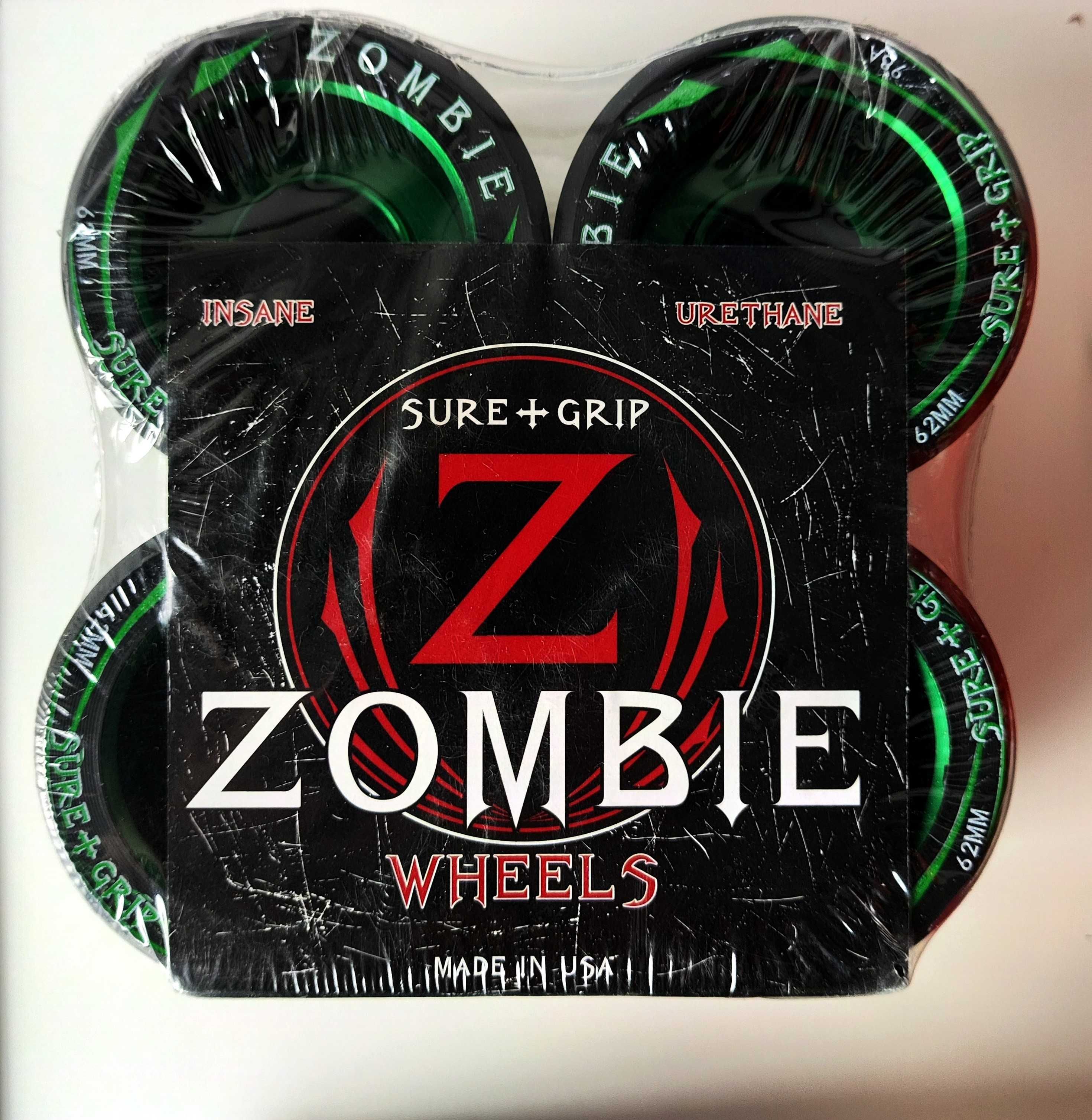 Kółka do wrotek SureGrip Zombie Mid 98A - zestaw (4 kółka)