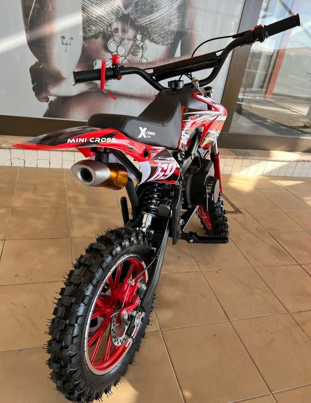 Mini Mota cross 49cc para criança