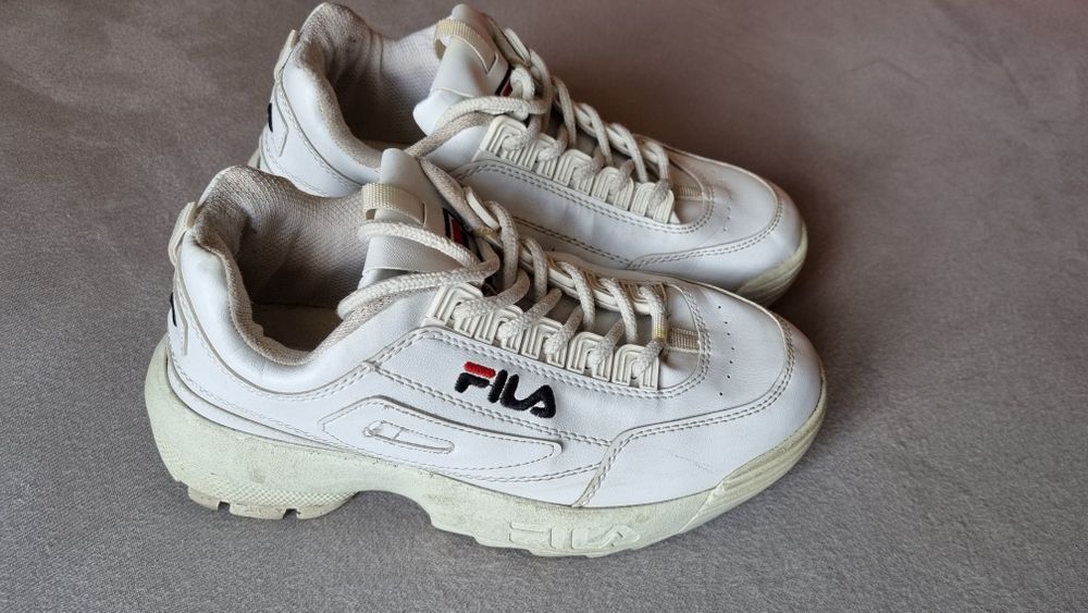 Buty białe Fila r 38/39