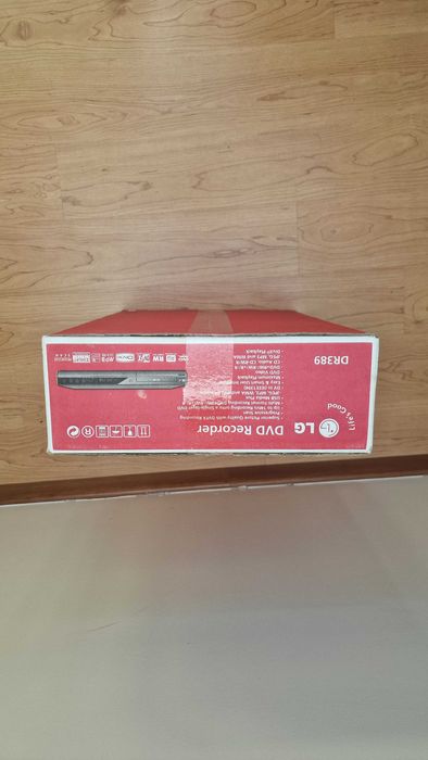 DVD Recorder LG DR389 (ainda selado)