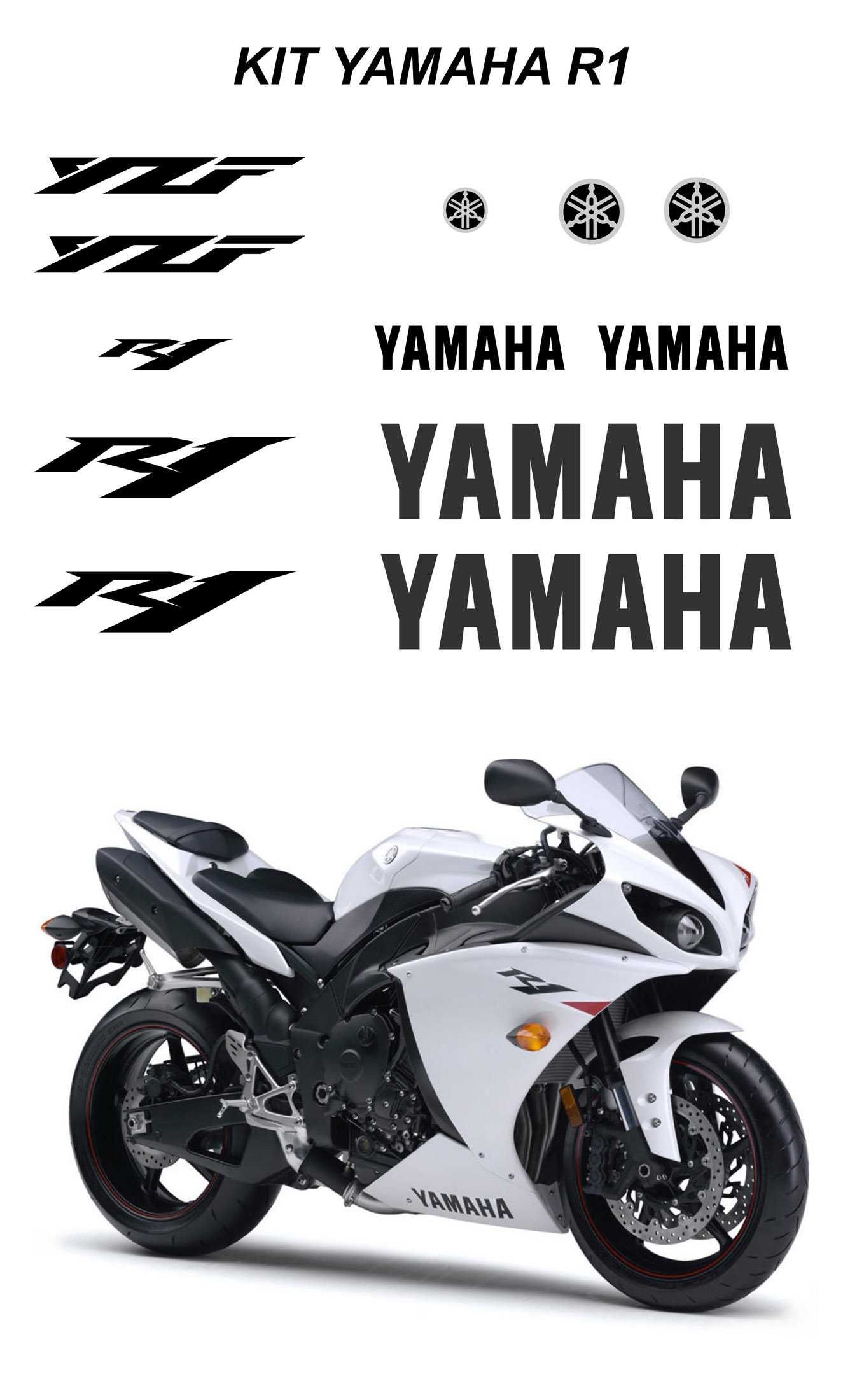 Kit Autocolantes Yamaha YZF-R1