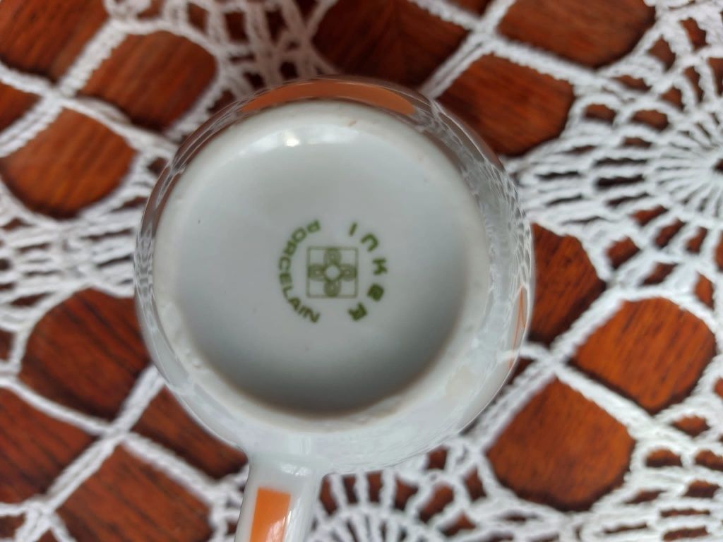 Zestaw filiżanek do espresso. 6szt. Inker porcelana.