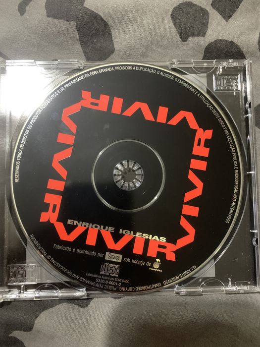 CD Enrique Iglesias Vivir