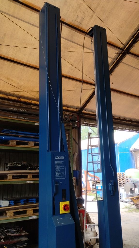 Podnośnik dwukolumnowy NUSSBAUMA 3.5t hydrauliczny warsztatowy samocho