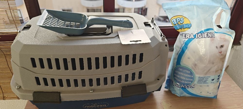 Box para transporte de animais.