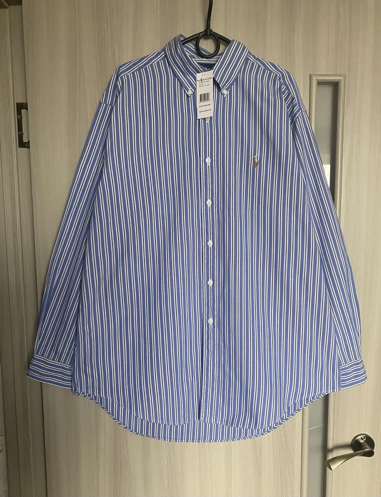 Polo Ralph Lauren чоловiча сорочка, рубашка, рубашка в полоску