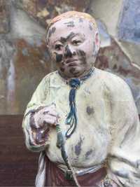 Escultura Ceramica Chinesa Séc XVIII 16 cm Altura