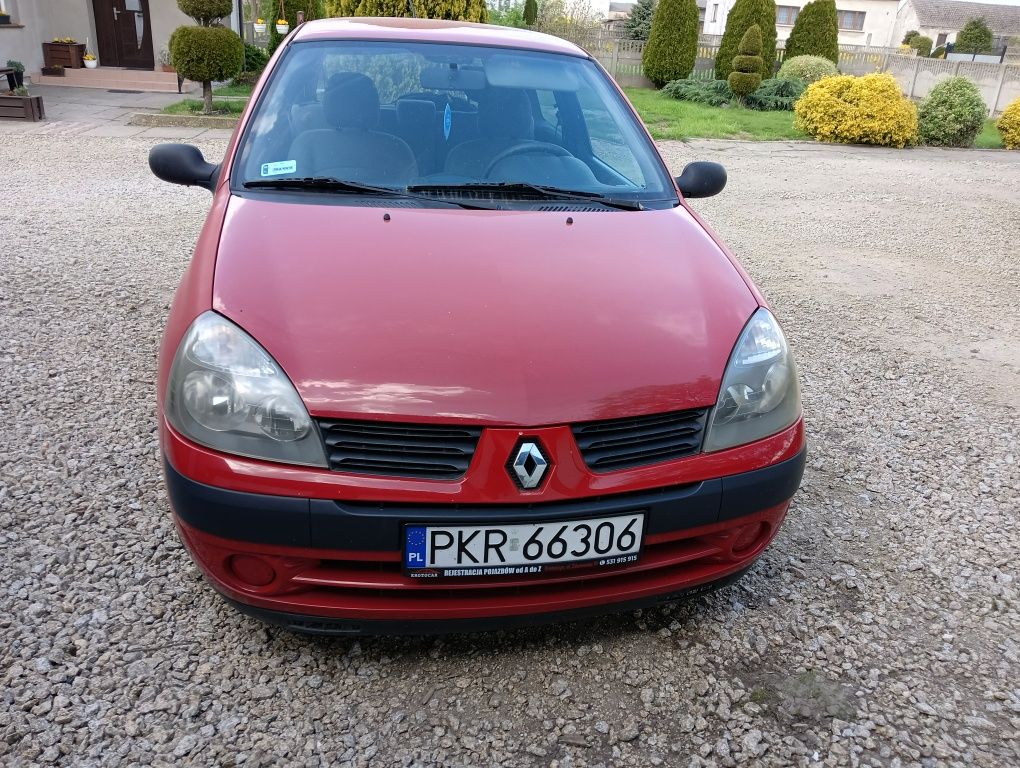 Renault Clio 1.2 b 125 tys km, klima, 2005r