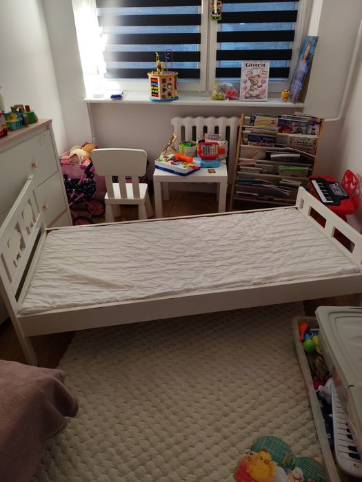 Łóżko dziecięce biale